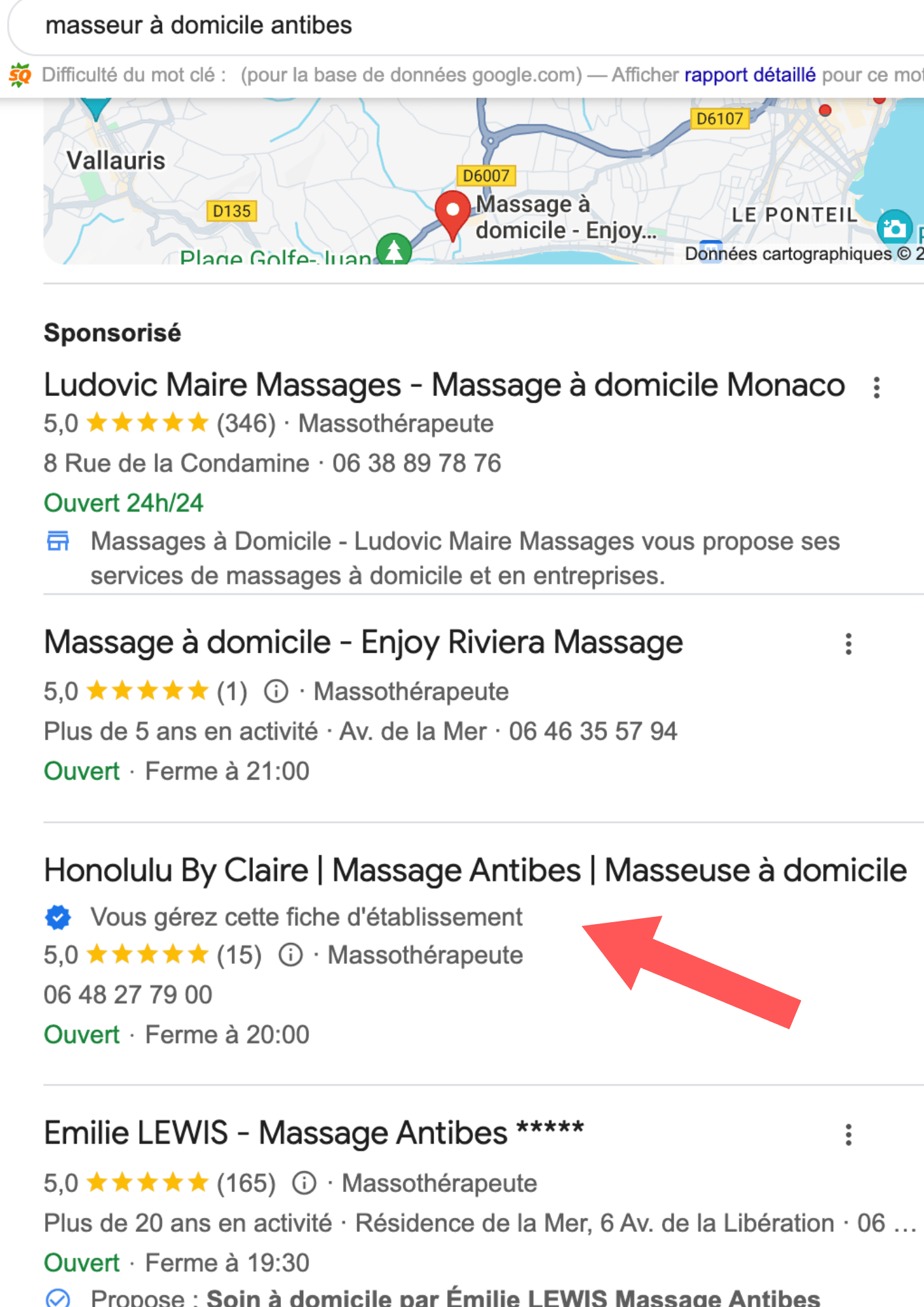 seo fiche google présence en ligne
