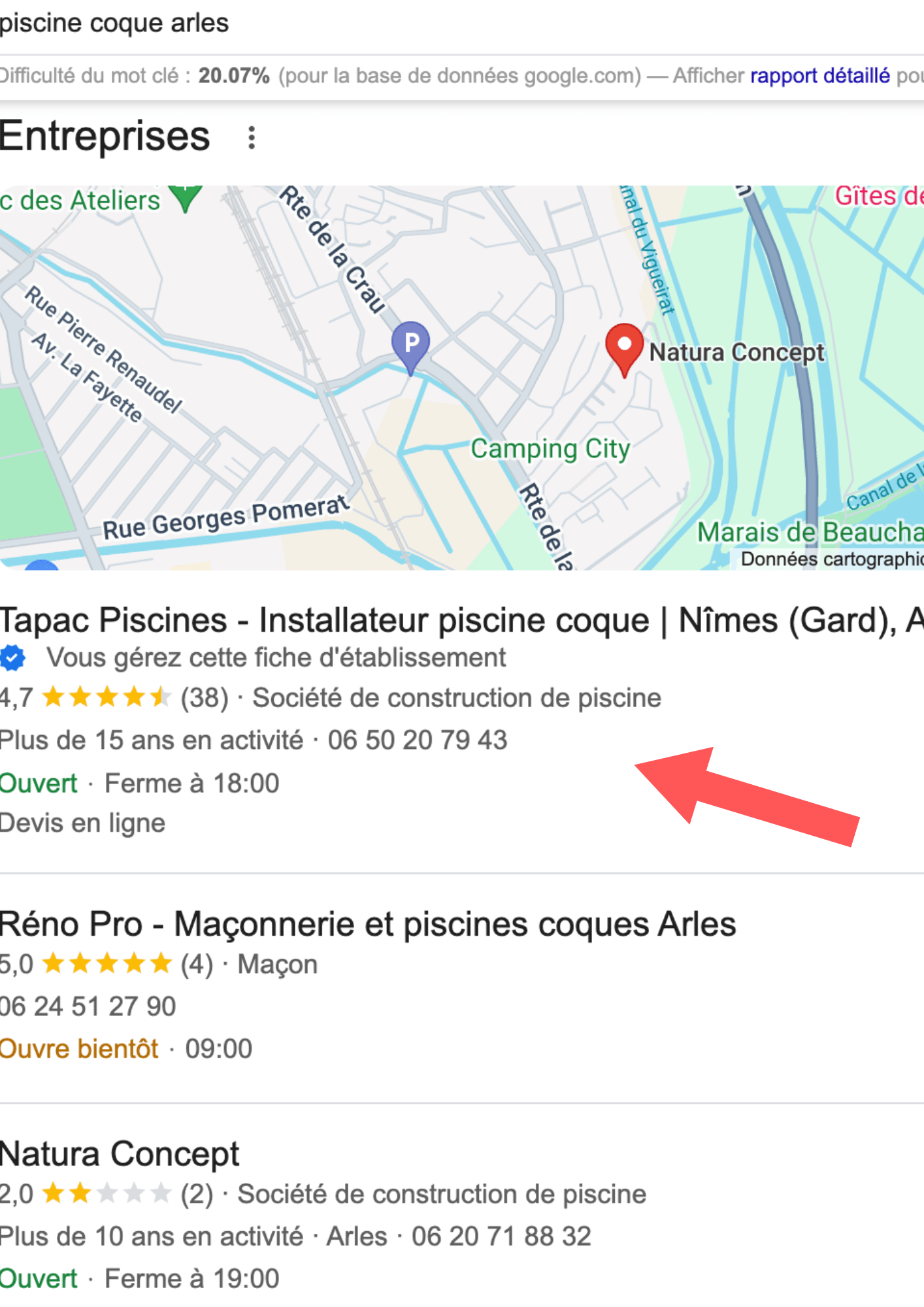 référencement google antibes