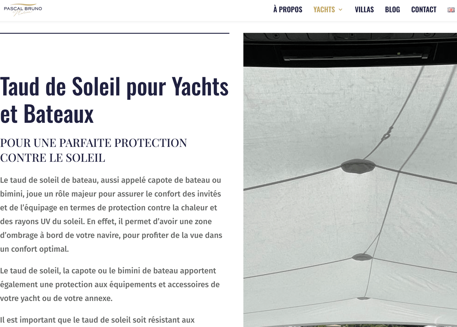 redaction seo page fixe de site web, antibes